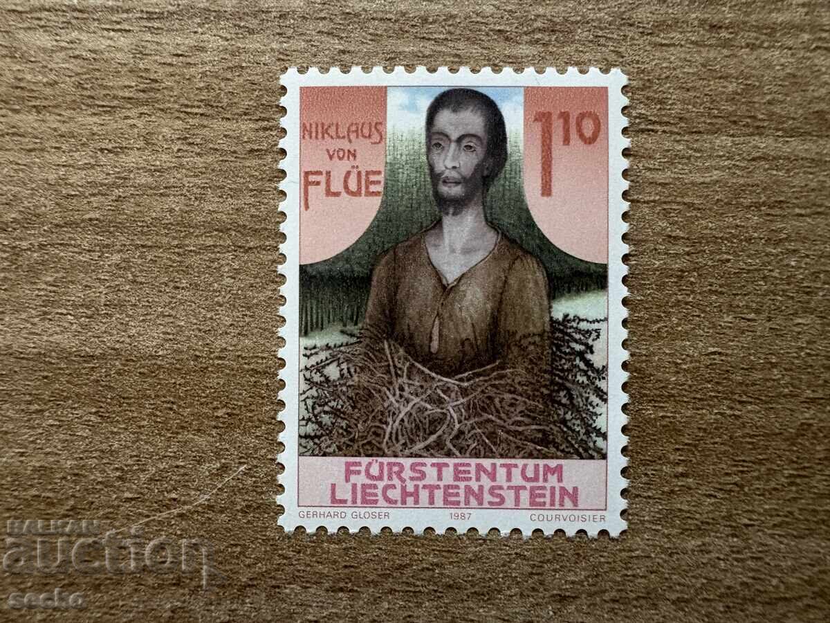 Likhtenshtaĭn - 500 g. ot smŭrtta του Αγίου Νικολάου... (1987) MNH