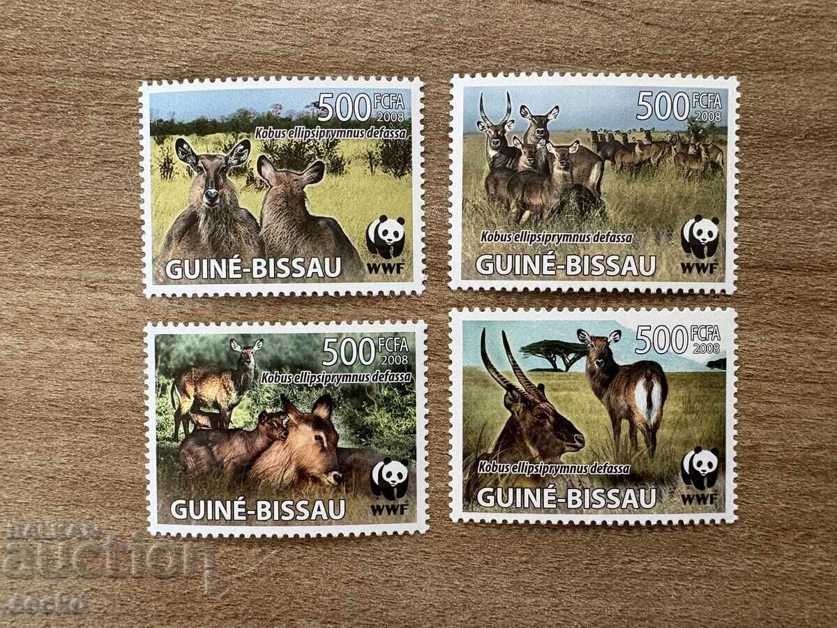 Γουινέα-Μπισσάου - Πανίδα WWF (2008) MNH