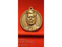 Medal with J.F. Kennedy