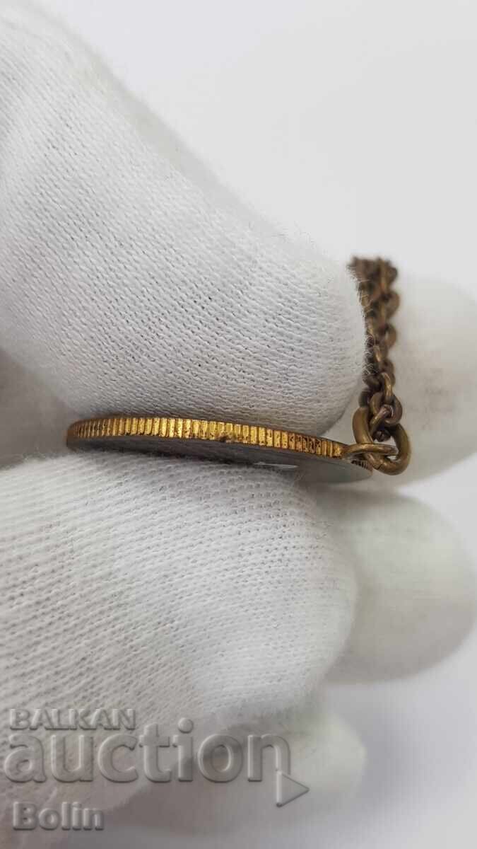 Παράδοση Πολύ σπάνιο τσαρικό σήμα μάρκας Ατλέτικ Ντούπνιτσα Ποδόσφαιρο!