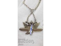 Russian Imperial Badge For Donation to the Military Air Front