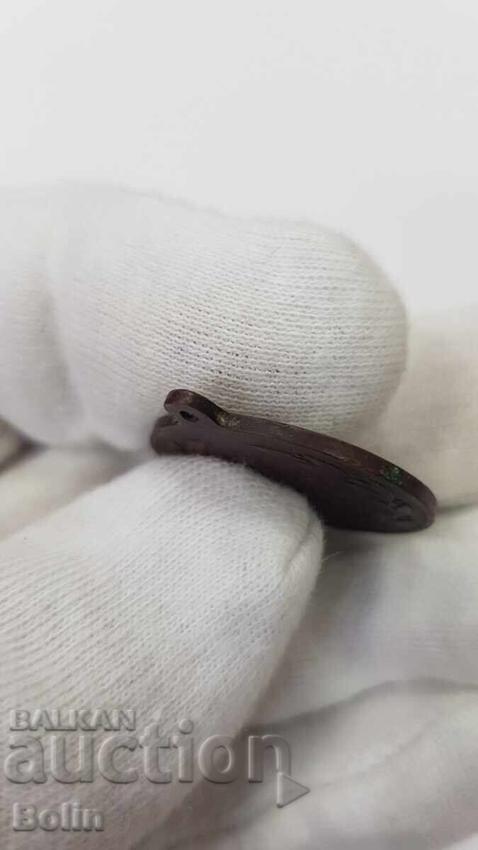 Παράδοση Συλλεκτικό τουρκικό οθωμανικό χάλκινο μετάλλιο 19ου-20ου αιώνα Παράδοση Συλλεκτικό τουρκικό οθωμανικό χάλκινο μετάλλιο 19ου-20ου αιώνα