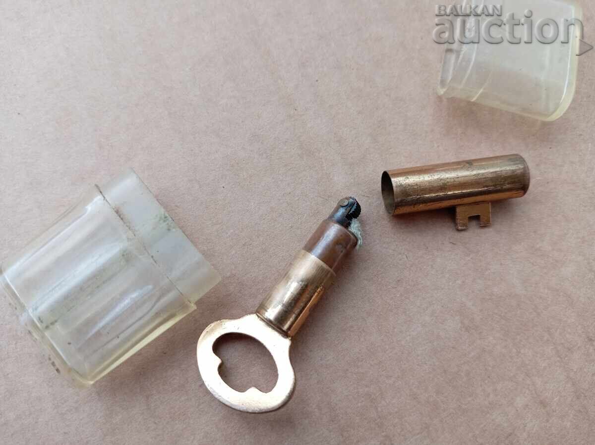 Μικρός βενζινοκίνητος αναπτήρας κλειδί ρετρό vintage κλειδί - 5