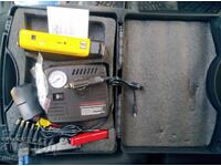 Baterie de pornire booster pentru mașină power bank 3 în 1 cu compresor