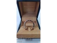 Rare Bvlgari Italy 18k 750 Gold Company Ring