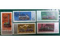 Clean series USSR trains 1978