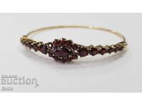 Brățară de aur frumoasă cu granate 8 carate 333 pr. Europa
