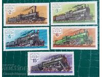 Clean USSR series locomotives 1979