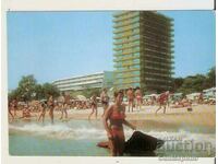 Καρτ ποστάλ Βουλγαρία Βάρνα Χρυσή Άμμος Ξενοδοχείο "Μόσχα" 6*