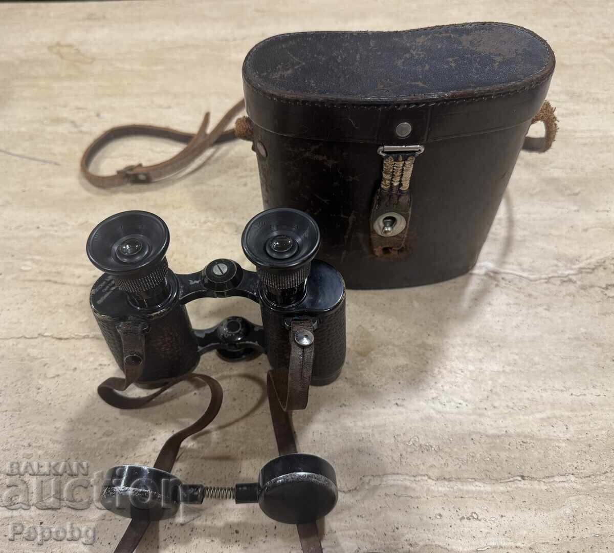 Изключително рядък военен бинокъл Carl Schütz & Co.