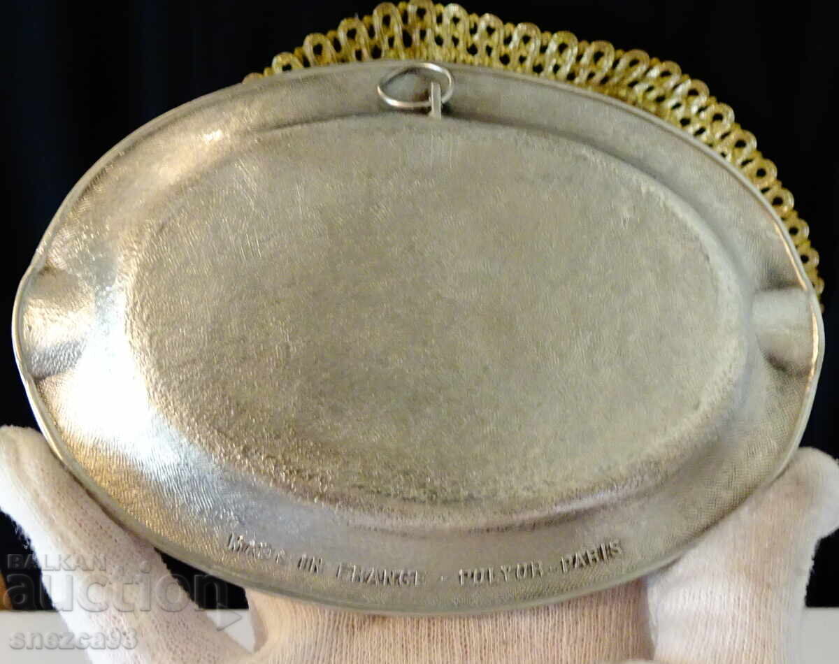 Калаен пепелник с Айфеловата кула,Триумфалната арка. - 6