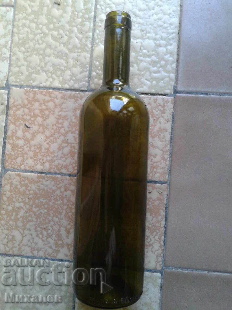 Glass wine bottles 750 ml - 5 Glass wine bottles 750 ml - 5