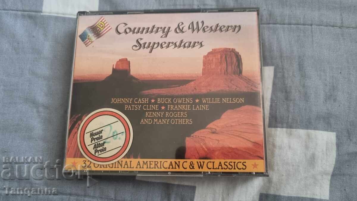 Αυθεντικό CD με κάντρι μουσική