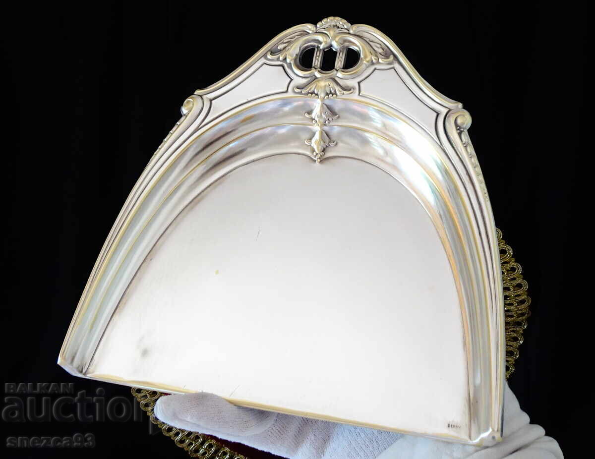 Silver-plated crumb scraper Derby Silver Co