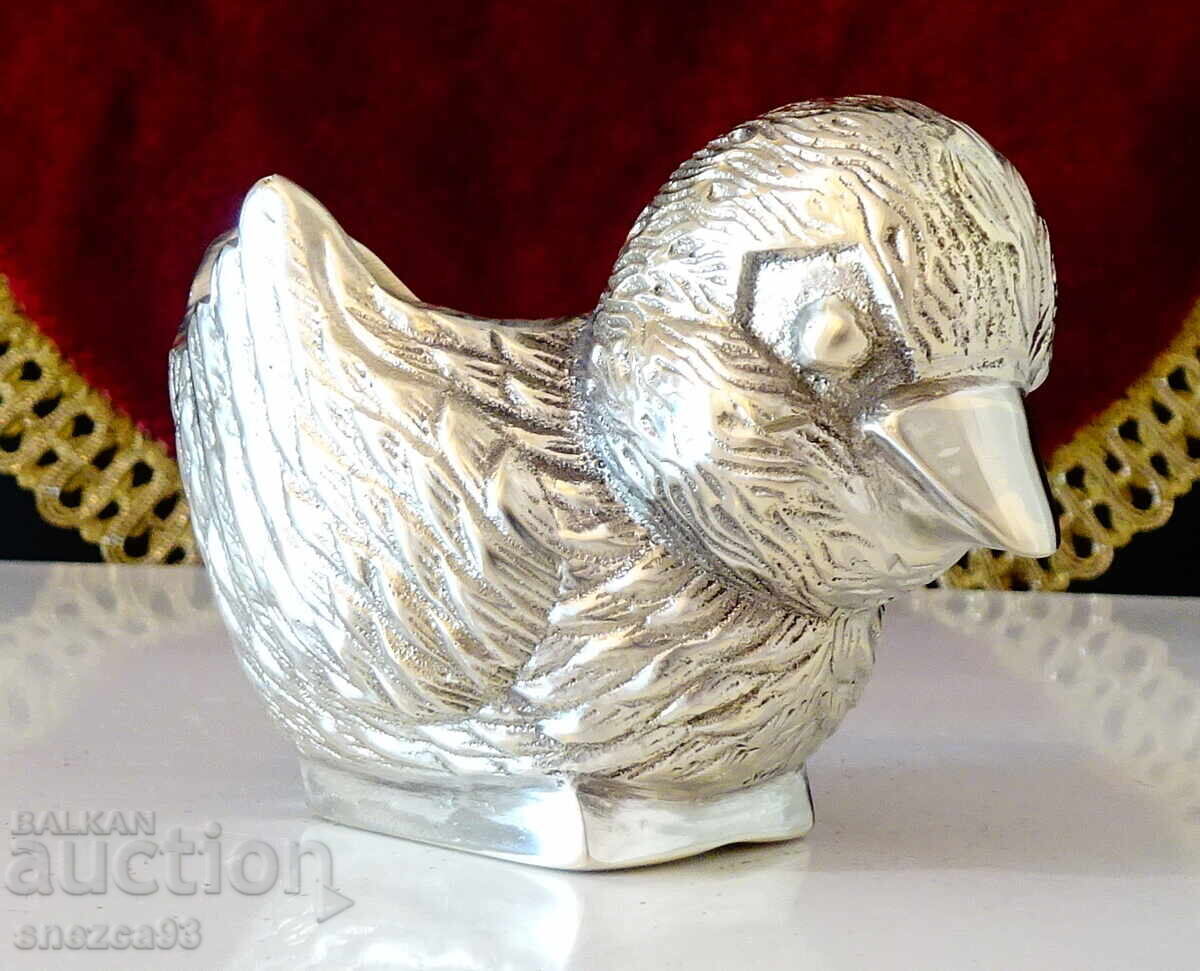 Auction  Silver-plated jewelry Bird, HRW Fink Germany