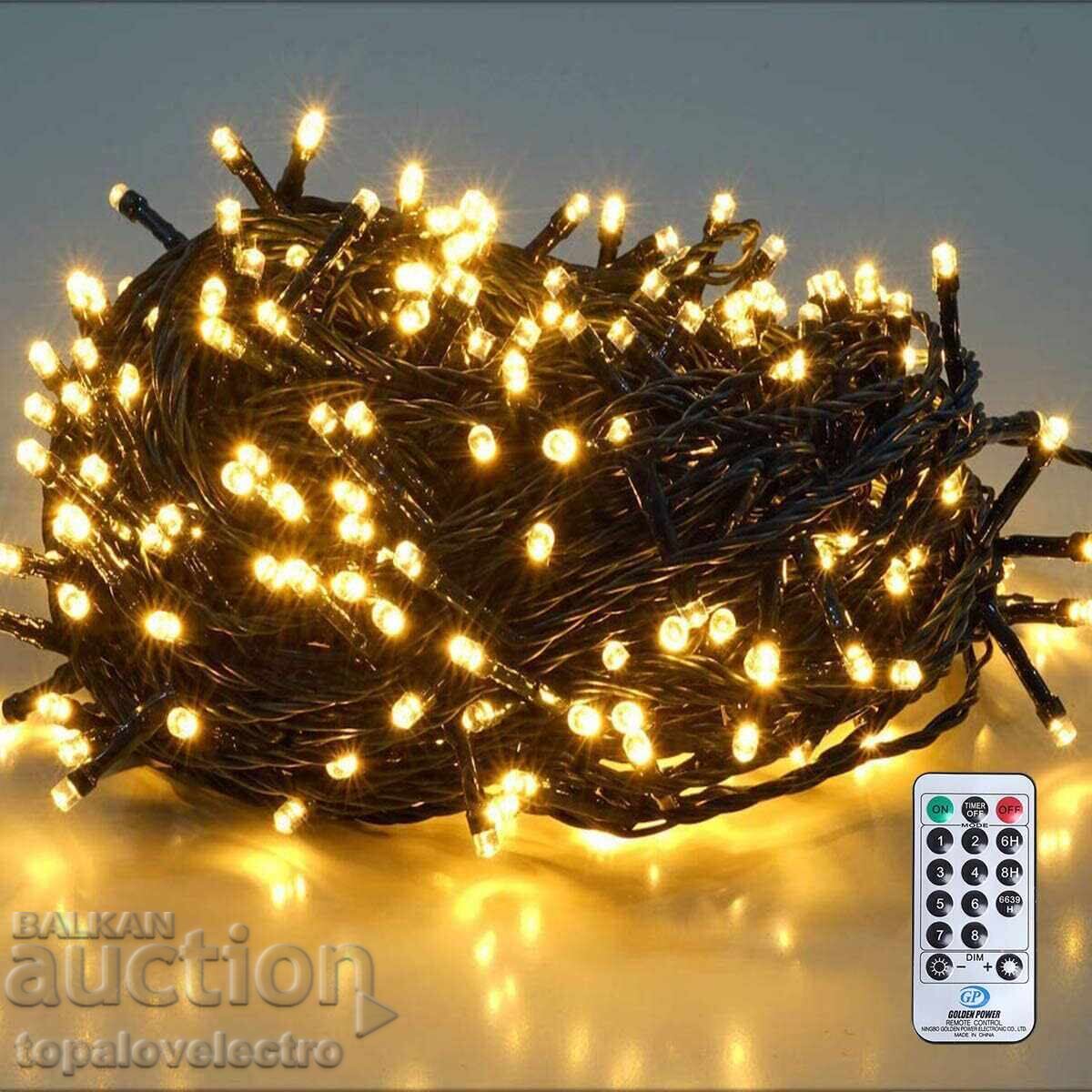 NEW! LED Christmas Lights 23 m – 360 LEDs, 8 Modes, Waterproof