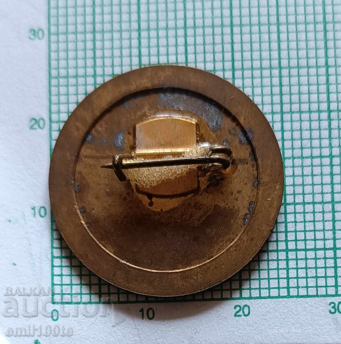 Badge - 30 years of the Socialist Revolution in Bulgaria - 5 Badge - 30 years of the Socialist Revolution in Bulgaria - 5