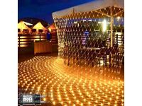 NOU! Plasă luminoasă LED 2 bucăți x 3x2 m, 200 luminițe, 8 moduri