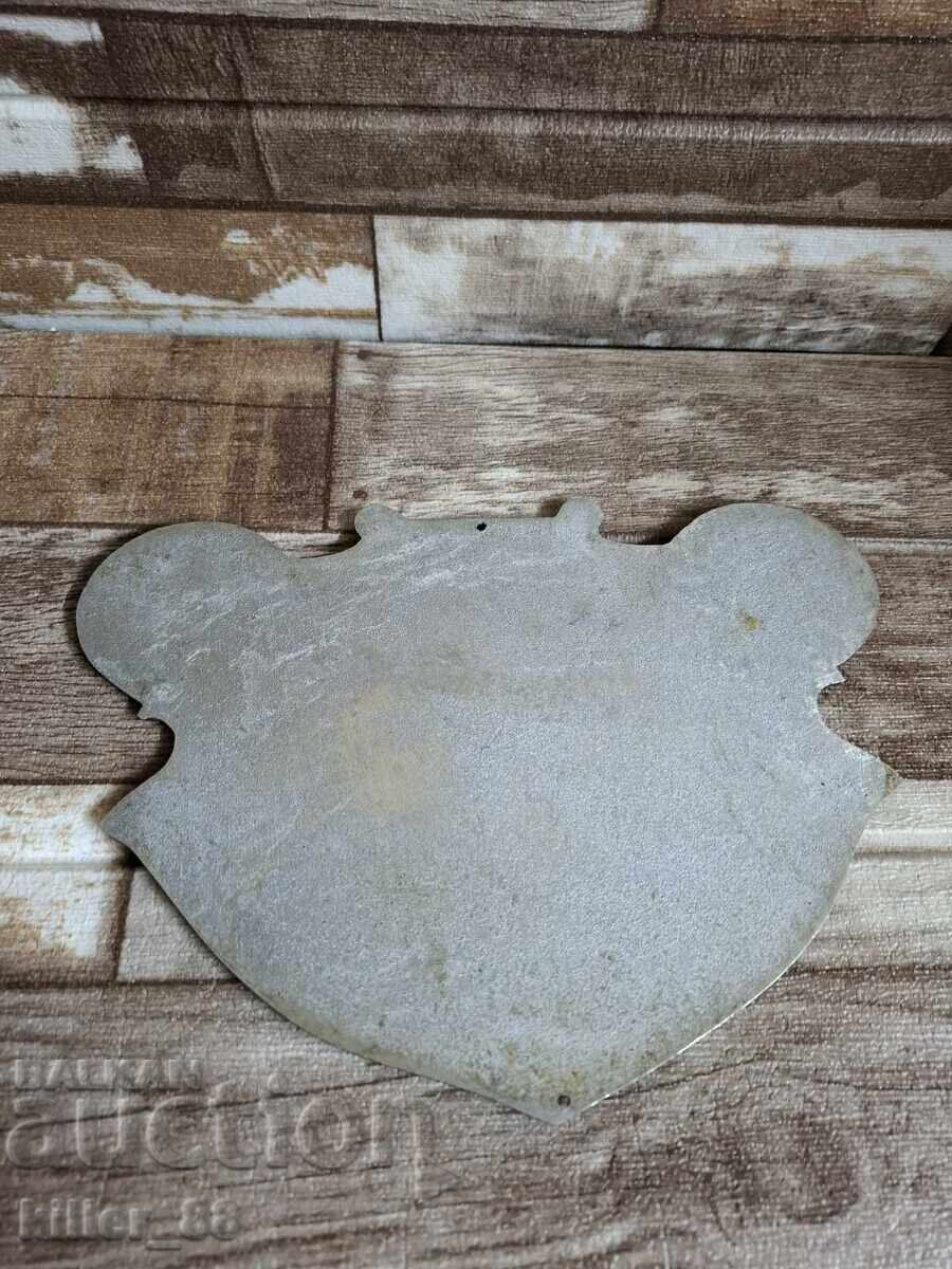 Παράδοση Μεταλλικό πιάτο Παράδοση Μεταλλικό πιάτο