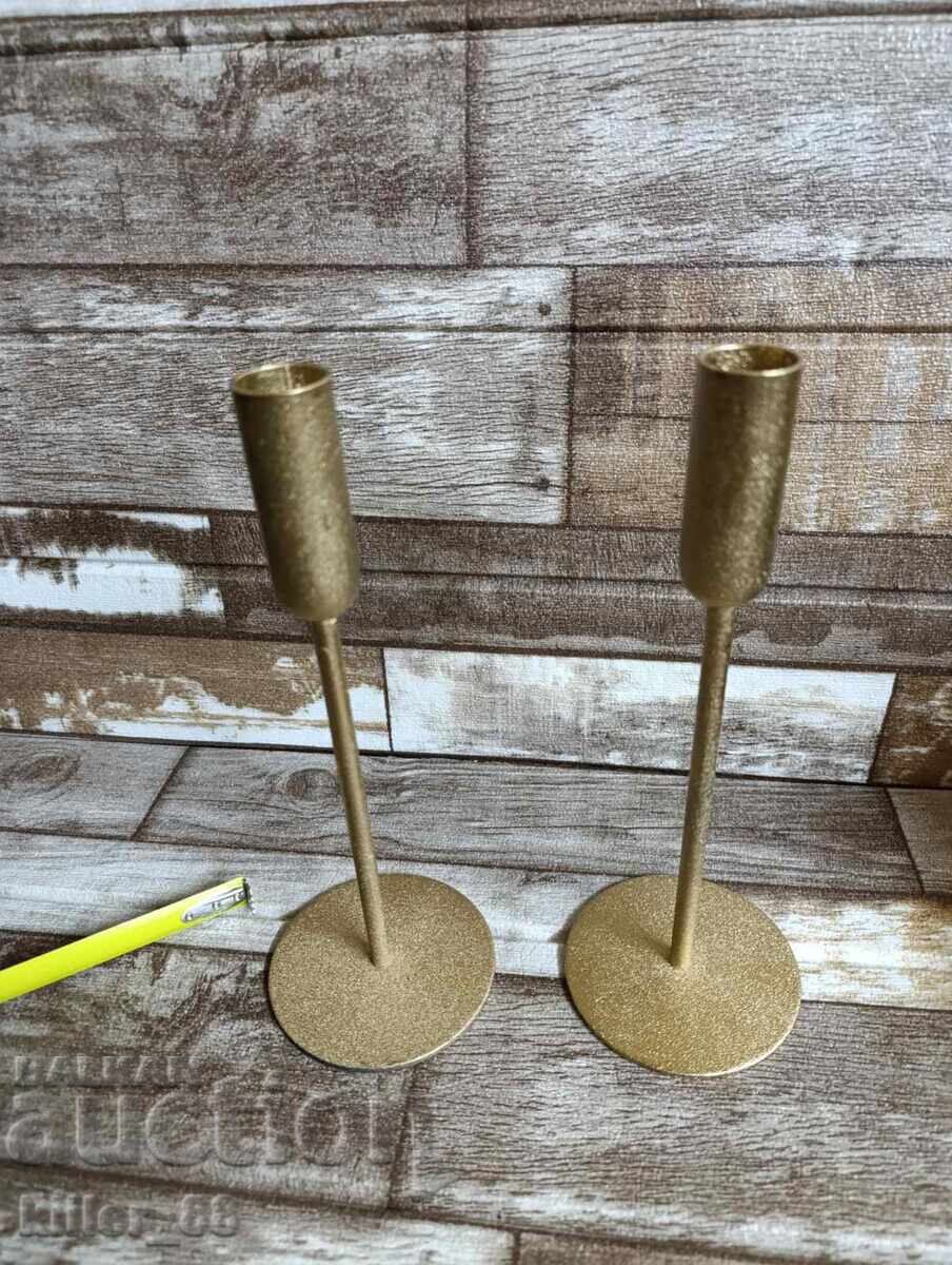 Παράδοση Μεταλλικά κηροπήγια