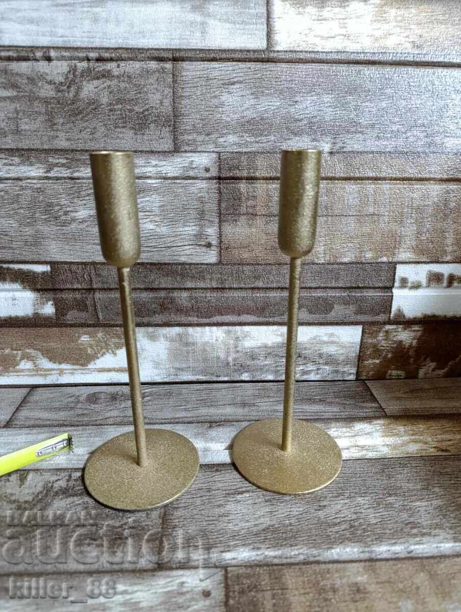 Μεταλλικά κηροπήγια