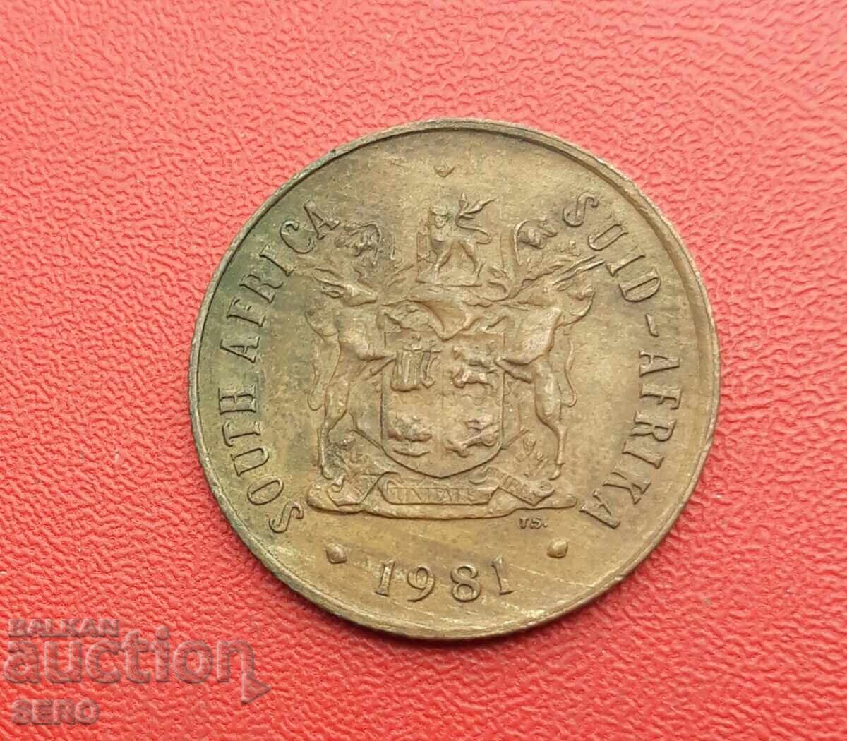 South Africa - 2 Cents 1981 with price 0.50 BGN | € 0.26 South Africa - 2 Cents 1981 with price 0.50 BGN | € 0.26