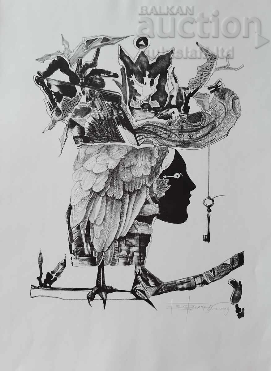 Painting, graphics, Prof. B. Filchev, 2009. Painting, graphics, Prof. B. Filchev, 2009.