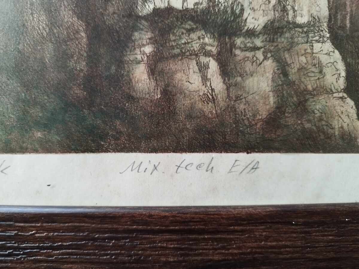 Livrarea Pictură, grafică, „The Rocks at Lakatnik”, art. V. Isaev, 1992