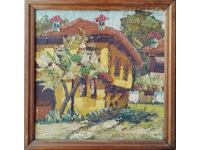 Tabloul „Casa veche Karlovska”, 1994, art. D. Patchov