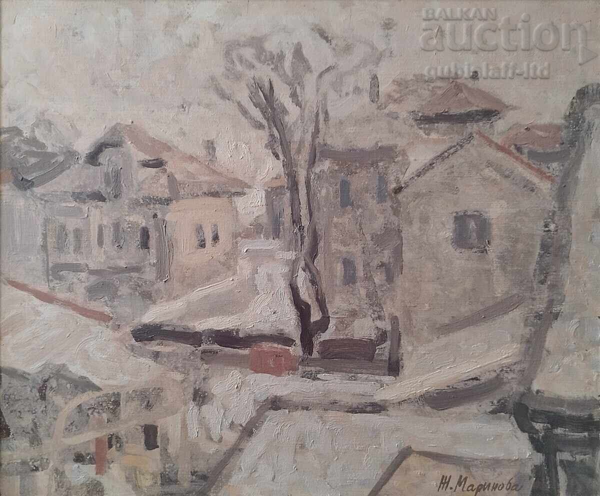 Tabloul „Iarna la Balcic”, art. Zhivka Marinova, 2005 cu preț € 840.00 | 1642.90 BGN Tabloul „Iarna la Balcic”, art. Zhivka Marinova, 2005 cu preț € 840.00 | 1642.90 BGN