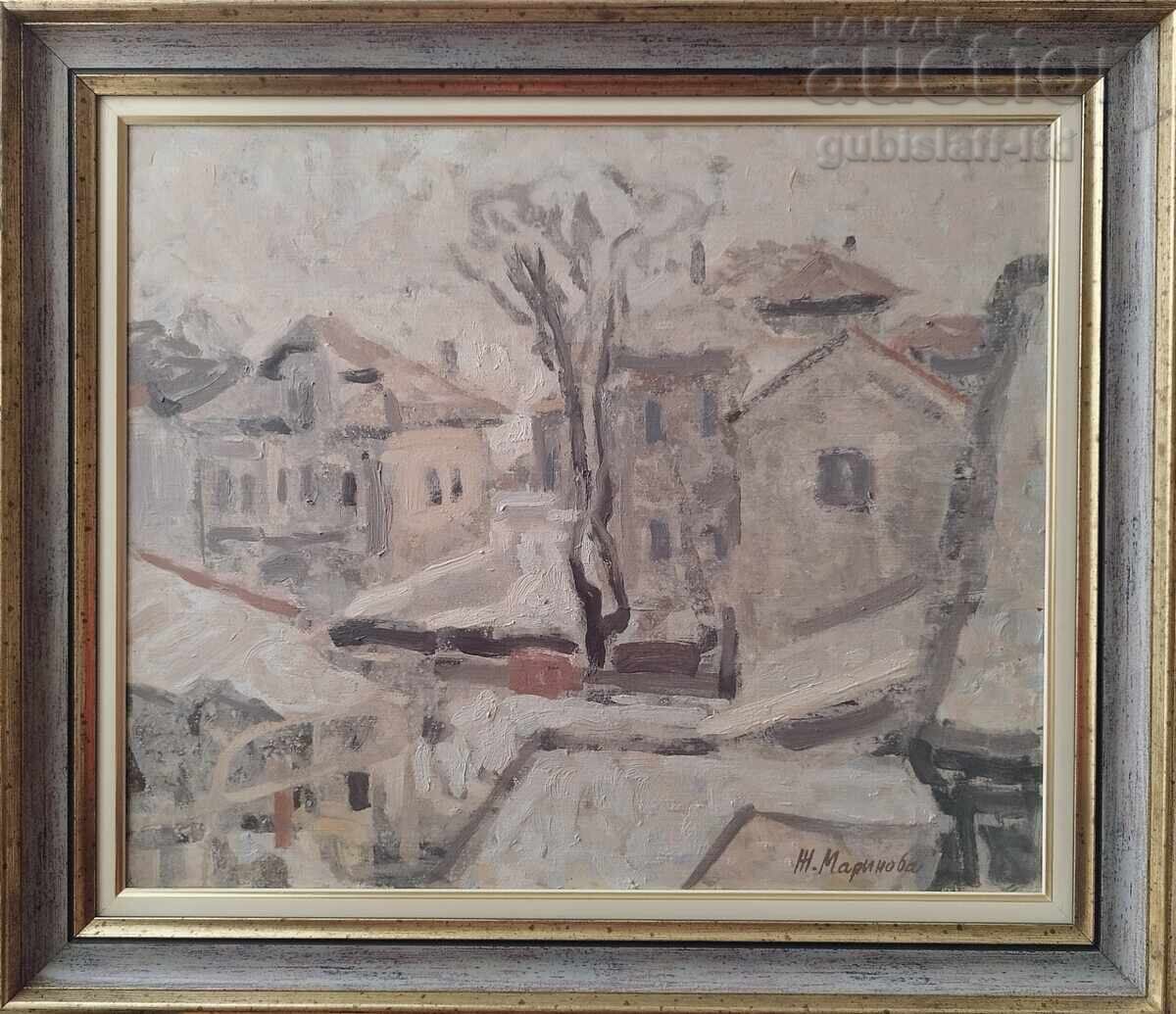 Tabloul „Iarna la Balcic”, art. Zhivka Marinova, 2005