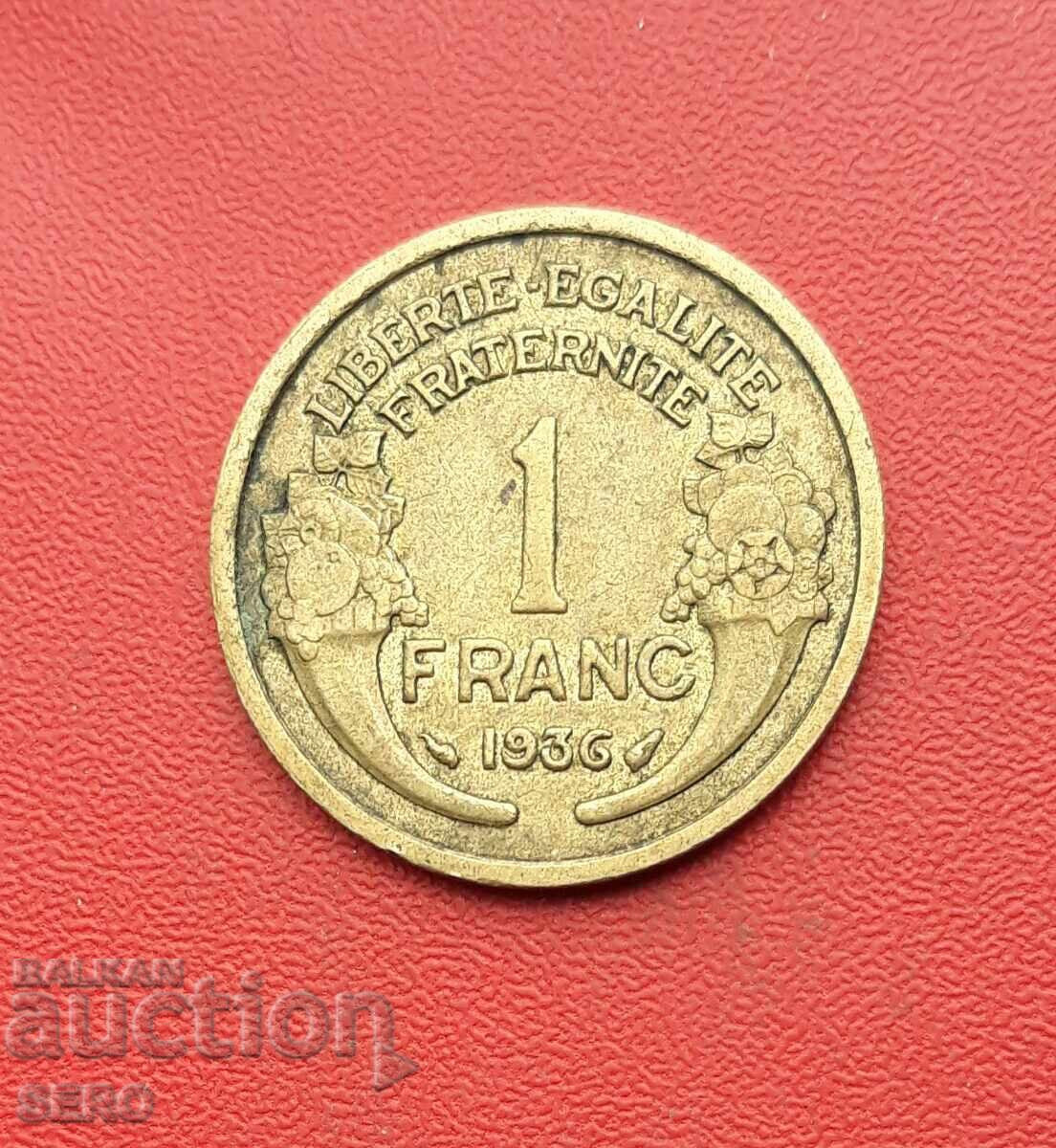 Franța-1 franc 1936 Franța-1 franc 1936