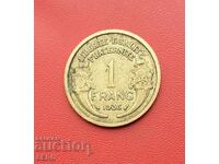 Franța-1 franc 1936