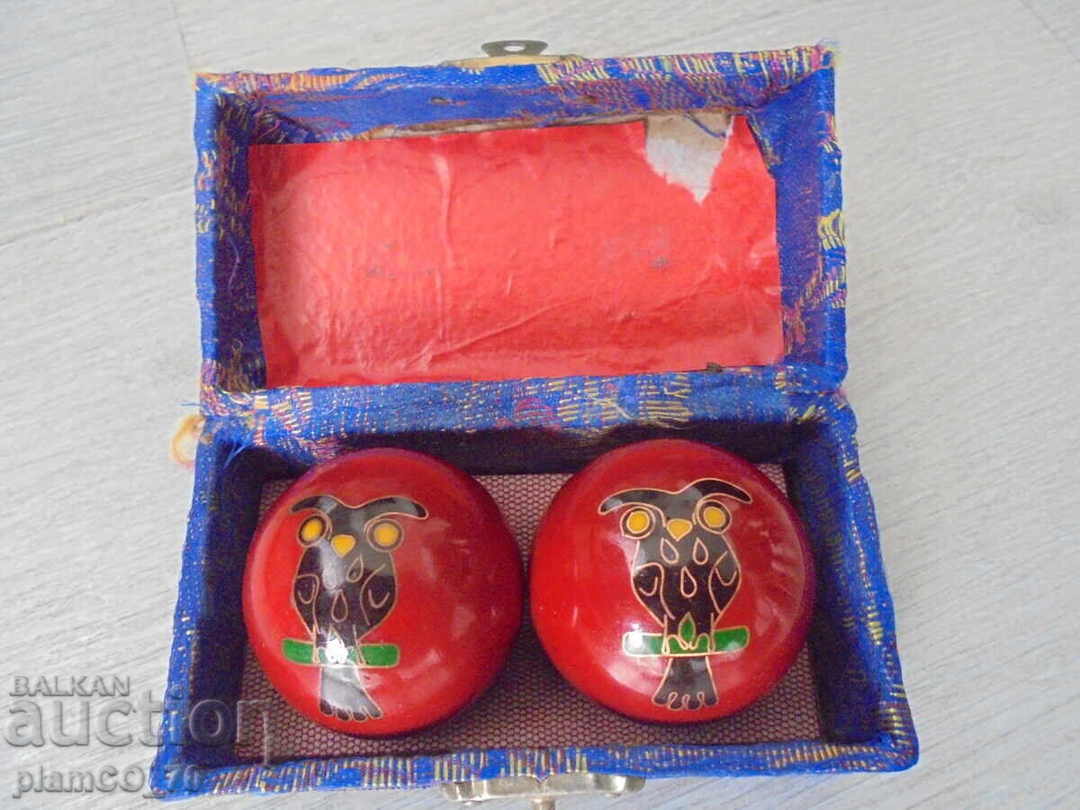 Auction  №8309 Chinese Baoding Health Balls in a Box