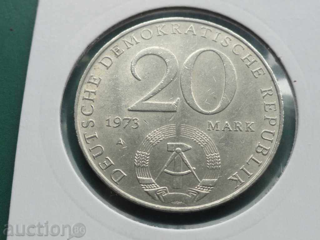 Delivery of Germany 1973 - 20 Mark "Otto Grotewohl" GDR Delivery of Germany 1973 - 20 Mark "Otto Grotewohl" GDR