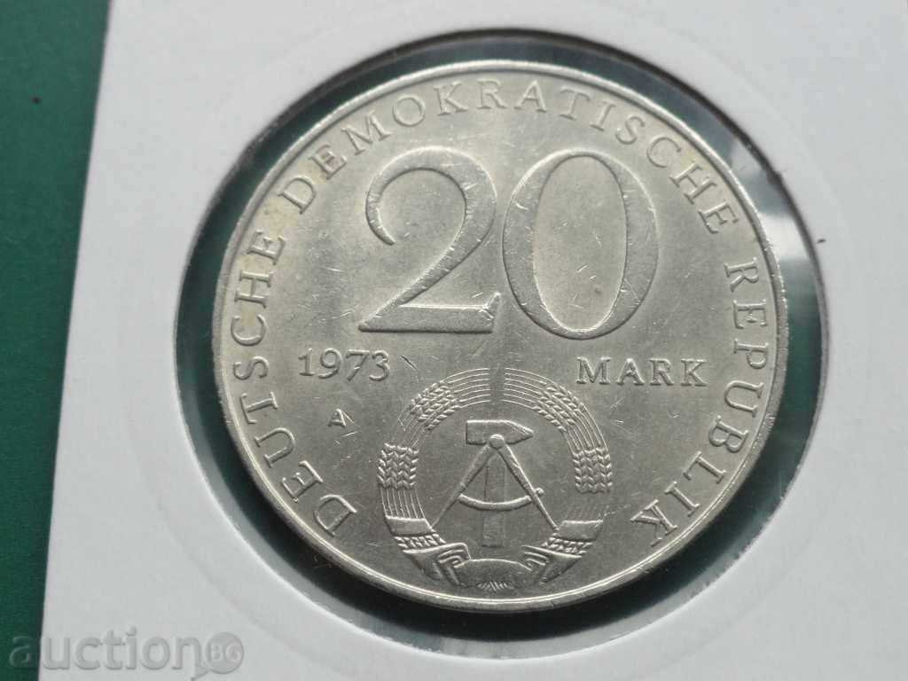 Germany 1973 - 20 Mark "Otto Grotewohl" GDR - 6 Germany 1973 - 20 Mark "Otto Grotewohl" GDR - 6