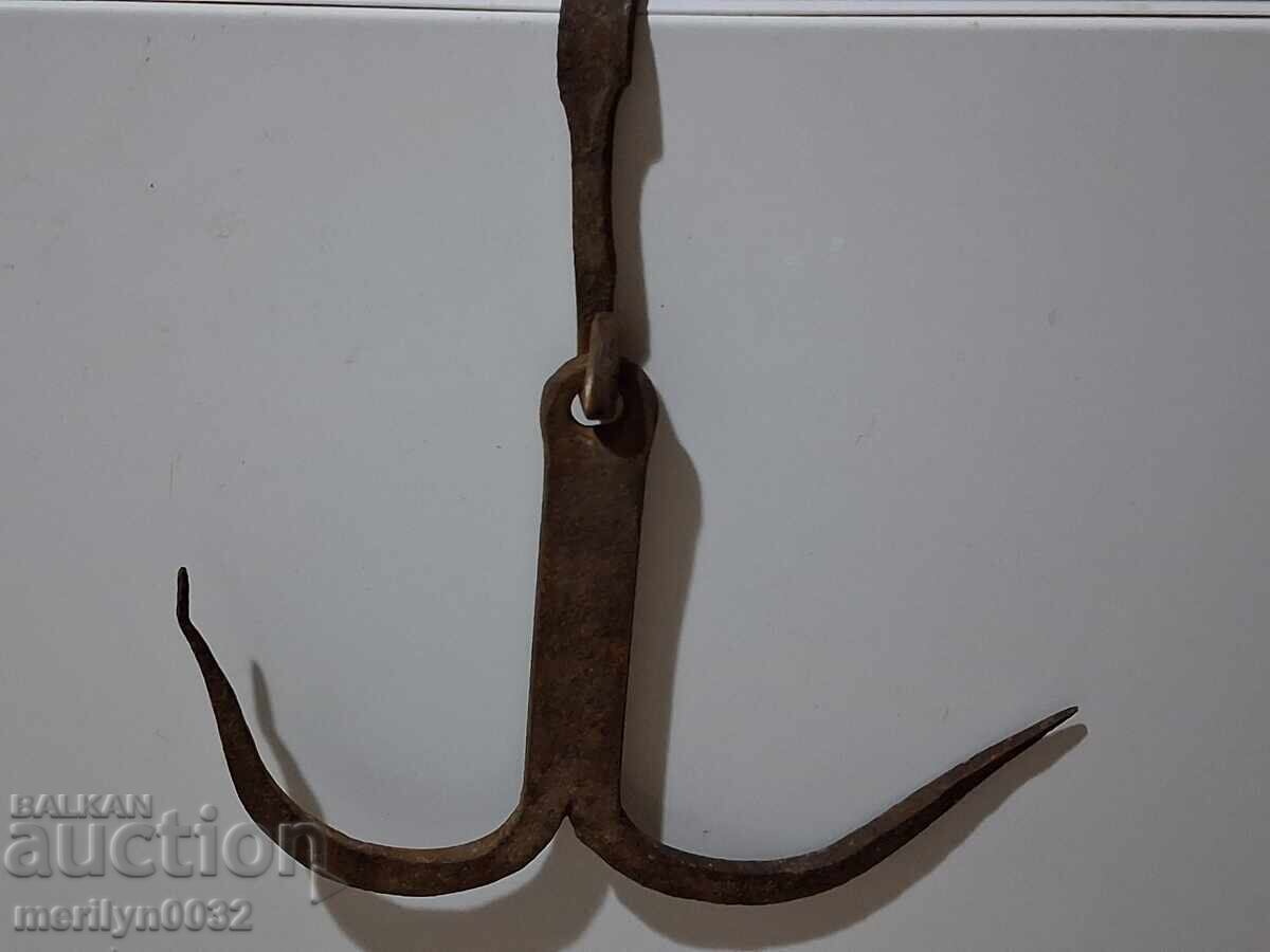 Γάντζος απόξεσης, γάντζος, σφυρήλατο σίδερο με τιμή 39.00 BGN | € 19.94