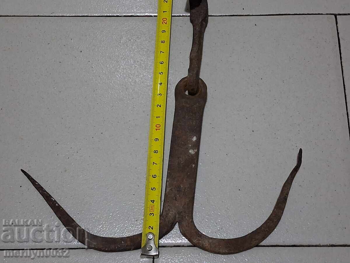 Γάντζος απόξεσης, γάντζος, σφυρήλατο σίδερο - 5