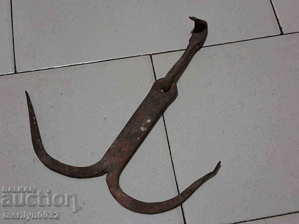 Γάντζος απόξεσης, γάντζος, σφυρήλατο σίδερο