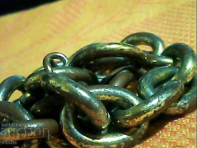 Παλιά όμορφη επιχρυσωμένη ασημένια βραχιόλι 19εκ - 5 Παλιά όμορφη επιχρυσωμένη ασημένια βραχιόλι 19εκ - 5