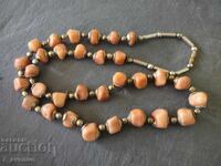 Colier bijuterie, piatră naturală anii '70 11.10.25