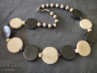 Colier bijuterie, os, anii '70, 11.10.25