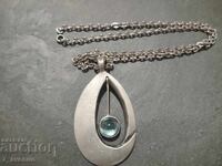 Colier bijuterie, designer, scandinav, anii '70 11.10.25