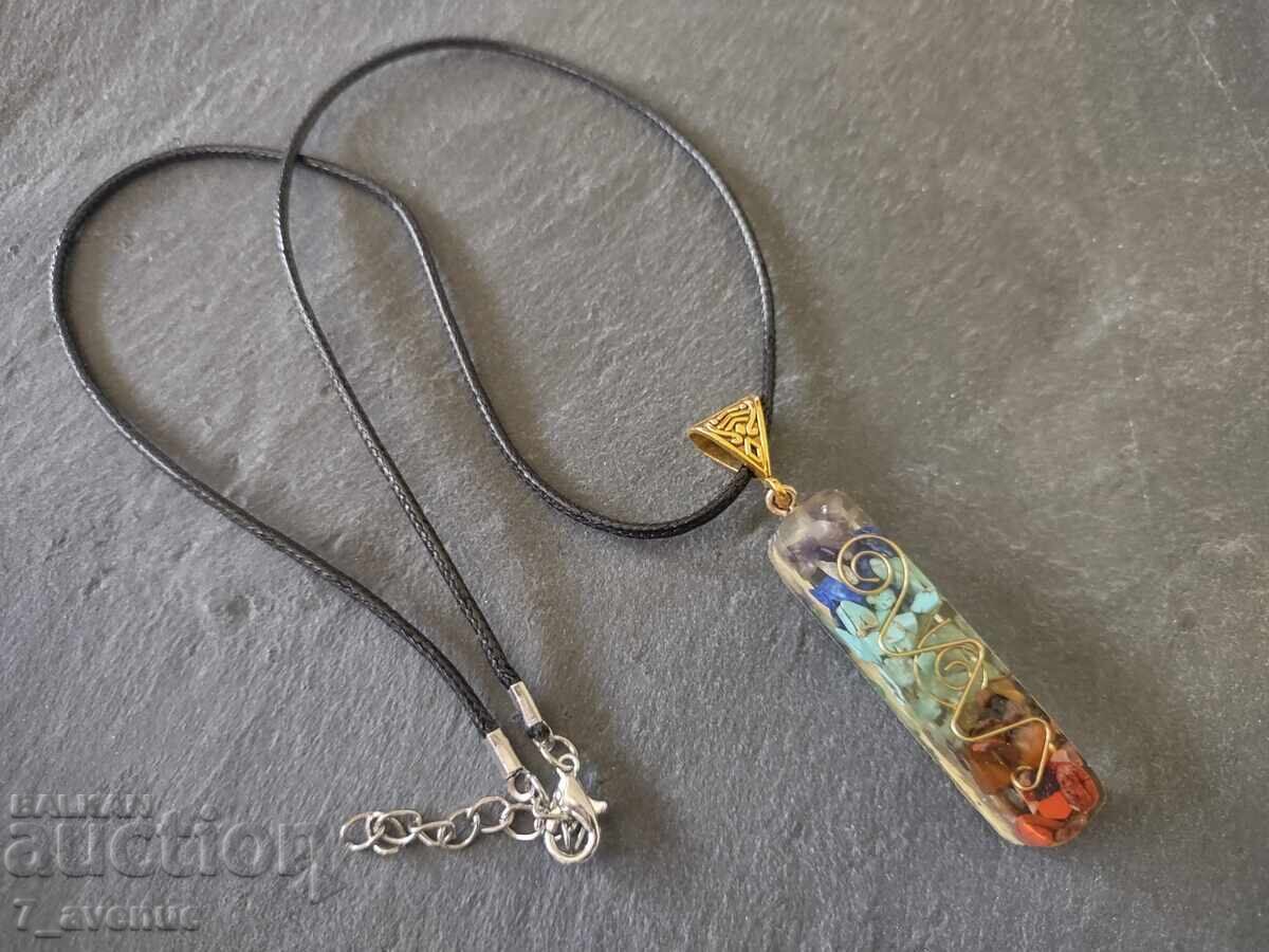 Κολιέ κόσμημα, φυσικά πετράδια, τσάκρας 70s 11.10.25 - 7 Κολιέ κόσμημα, φυσικά πετράδια, τσάκρας 70s 11.10.25 - 7