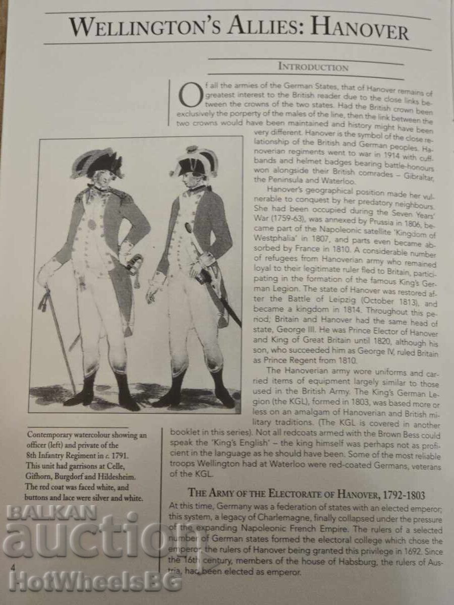 Del Prado-N⁰67 Cărticică de catalog - Războaiele napoleoniene cu preț 4.99 BGN | € 2.55