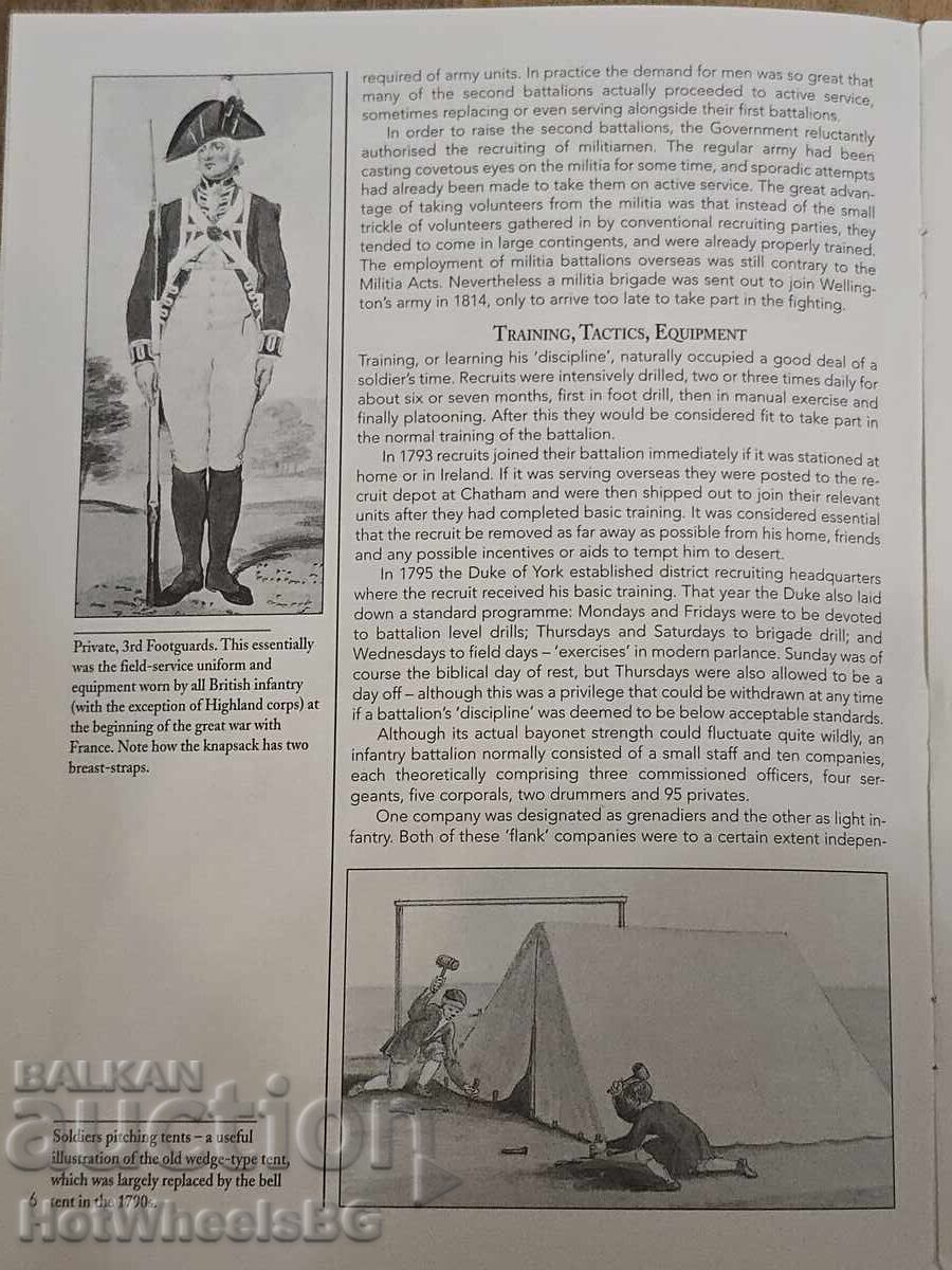 Livrarea Del Prado - N⁰63 Cărticică de catalog - Războaiele Napoleoniene