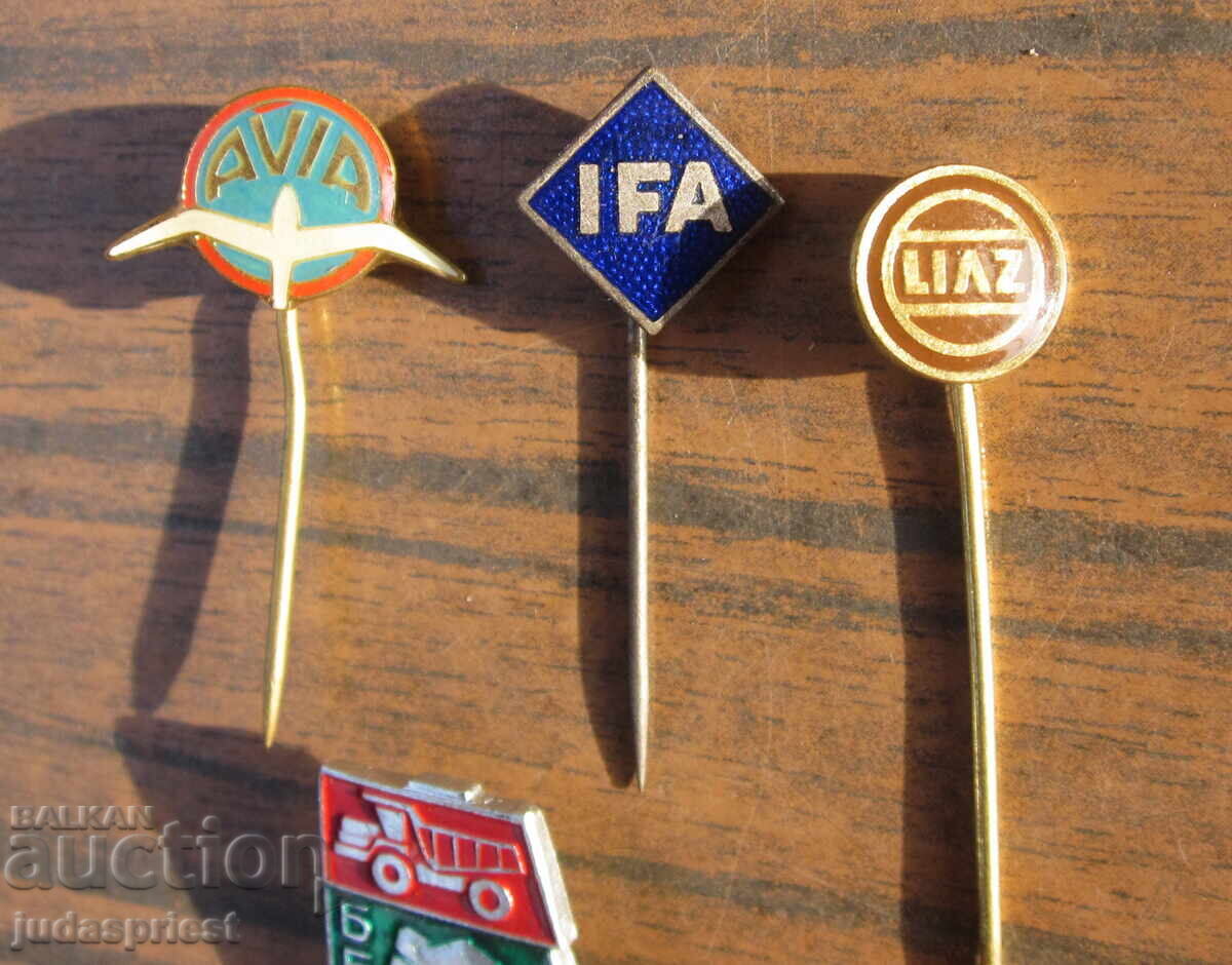 Παράδοση Σημάτα εμβλήματος σήματος φορτηγού φορτηγά ZIL BELAZ IFA LIAZ AVIA