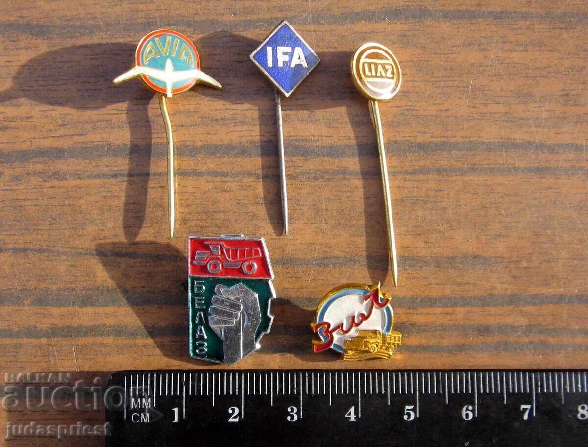 Σημάτα εμβλήματος σήματος φορτηγού φορτηγά ZIL BELAZ IFA LIAZ AVIA - 5