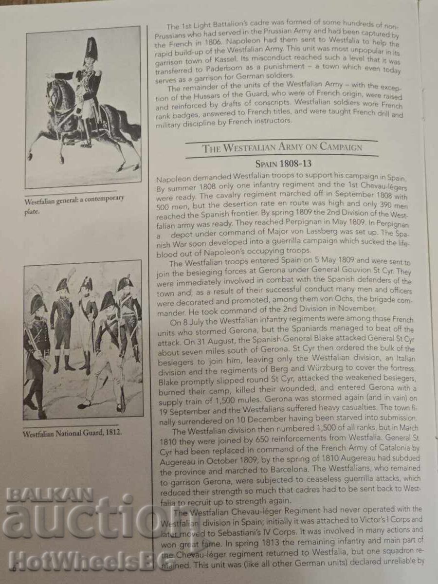 Delivery of Del Prado - No. 59 Catalog Book - Napoleonic Wars