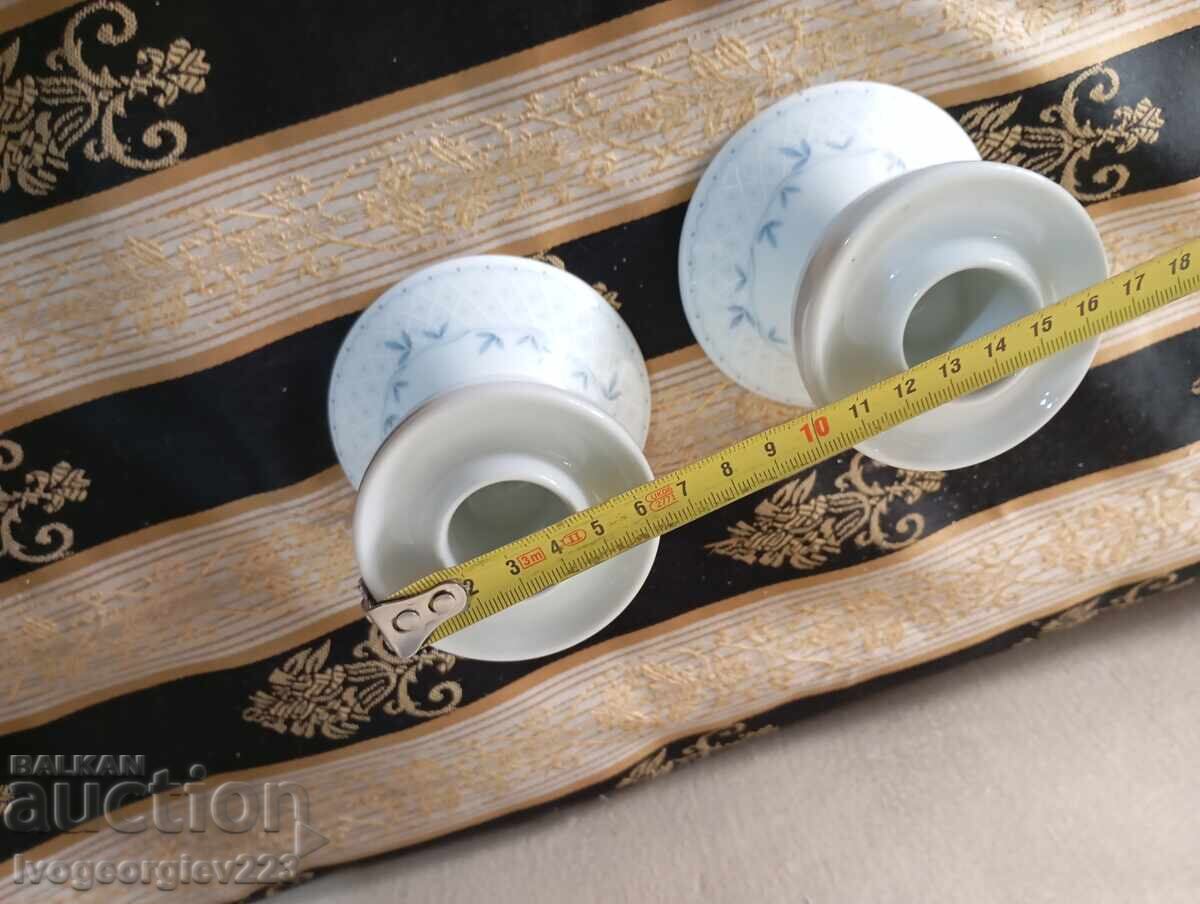 Licitație Pereche de sfeșnice din porțelan